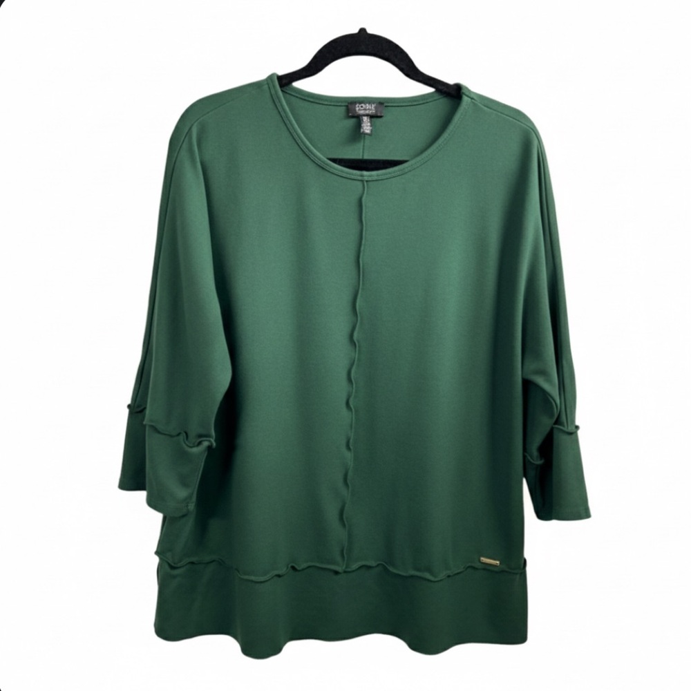 Jones New York Signature Tunic Dolman 3/4 Sleeve Top